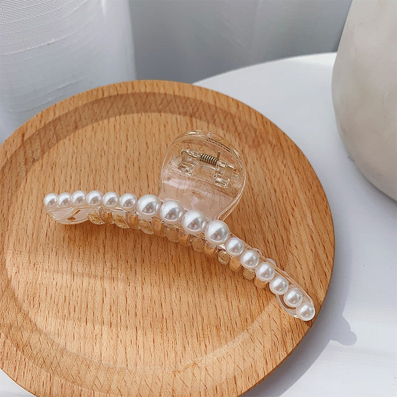 Plus size Pearl Hair grip/claw